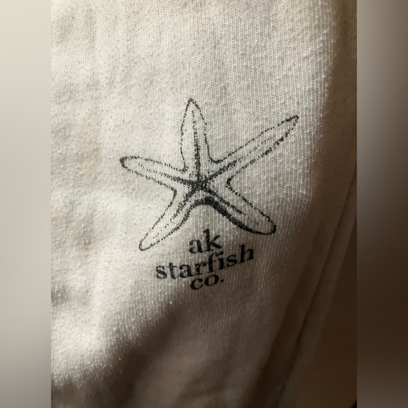 AK STARFISH CO WHITE JOGGERS - Picture 4 of 4